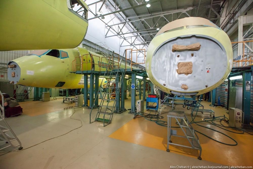 Cómo se fabrica el Superjet: Komsomolsk-on-Amur
