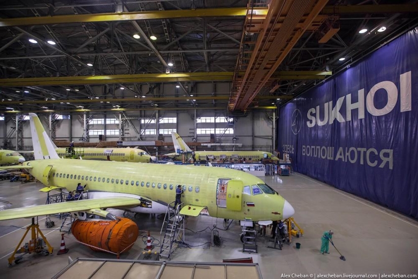 Cómo se fabrica el Superjet: Komsomolsk-on-Amur
