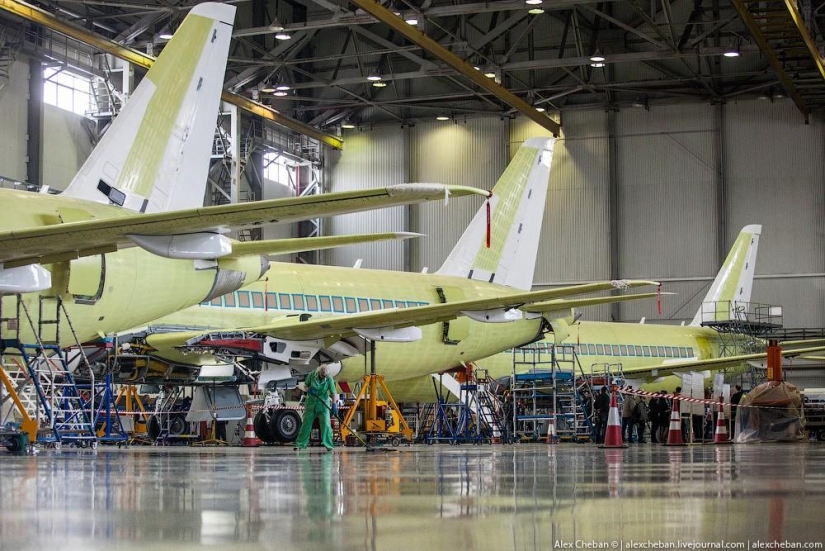 Cómo se fabrica el Superjet: Komsomolsk-on-Amur