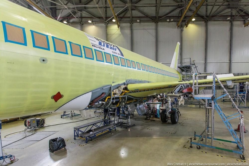 Cómo se fabrica el Superjet: Komsomolsk-on-Amur