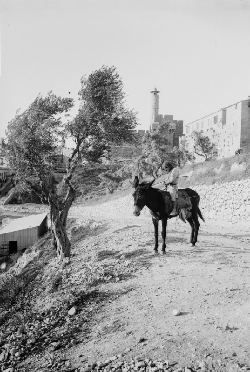 Cómo se veía Jerusalén en los últimos días del dominio turco