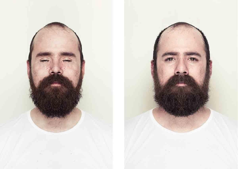 Cómo se ven las caras perfectamente simétricas