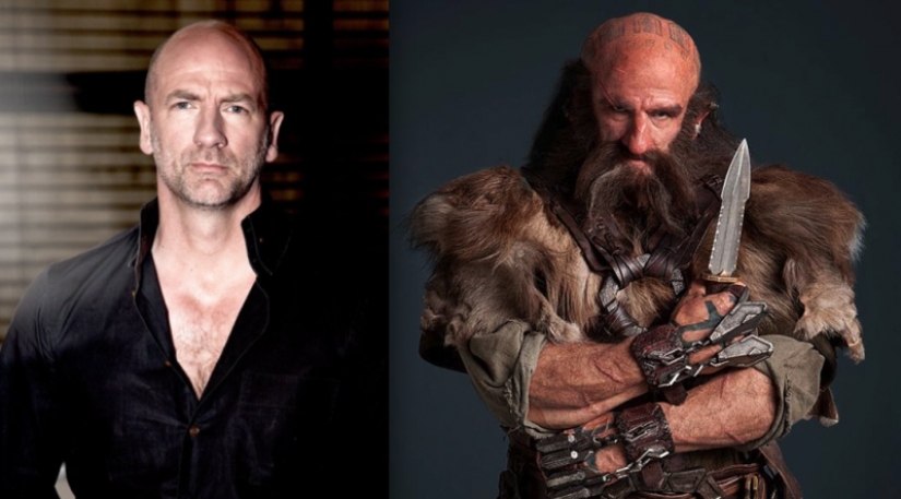 ¿Cómo se ven los enanos de El Hobbit sin maquillaje?