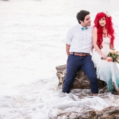 Cómo sería la boda de la sirenita Ariel en la vida real