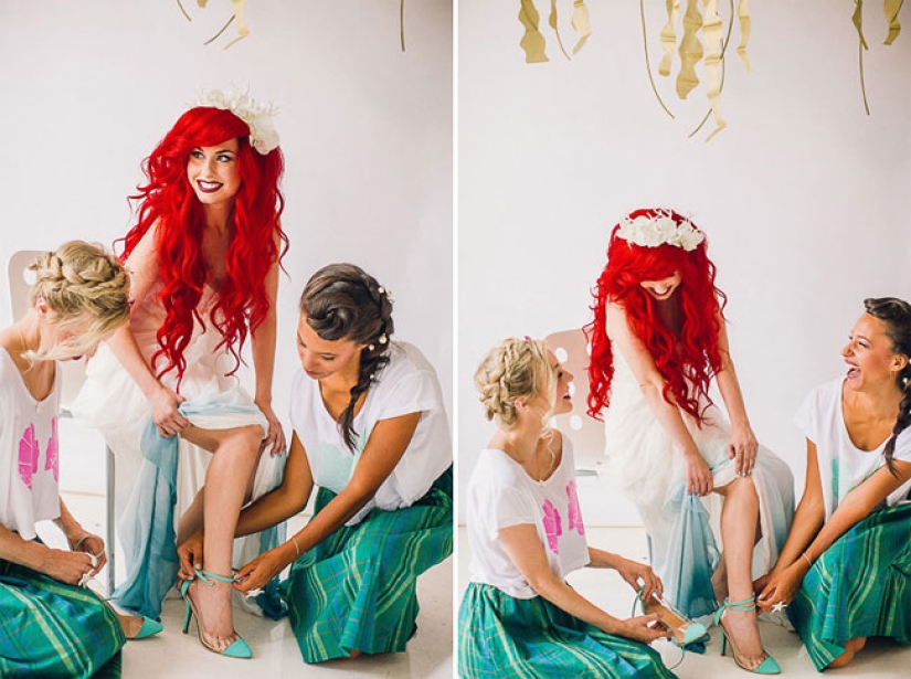 Cómo sería la boda de la sirenita Ariel en la vida real Cómo sería la boda de la sirenita Ariel en la vida real