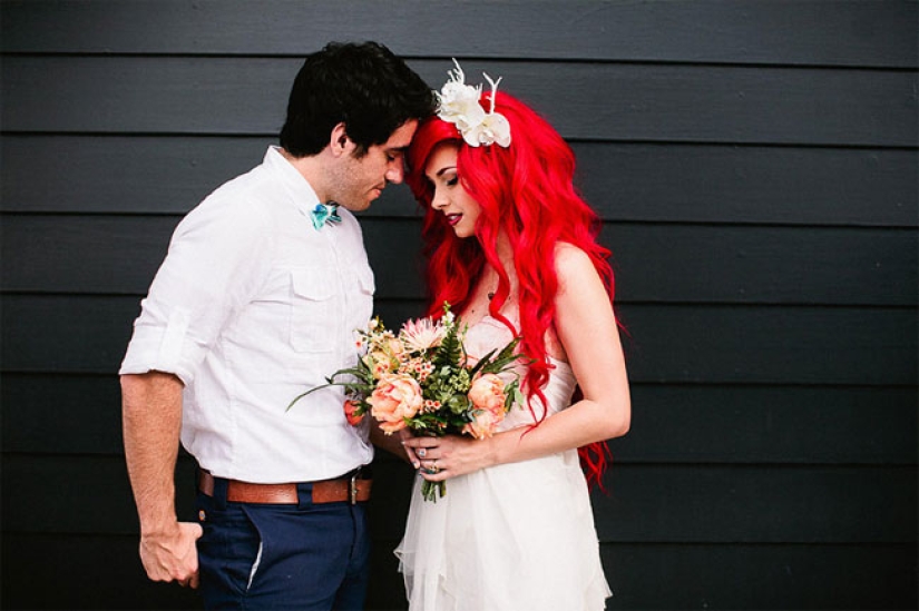 Cómo sería la boda de la sirenita Ariel en la vida real Cómo sería la boda de la sirenita Ariel en la vida real