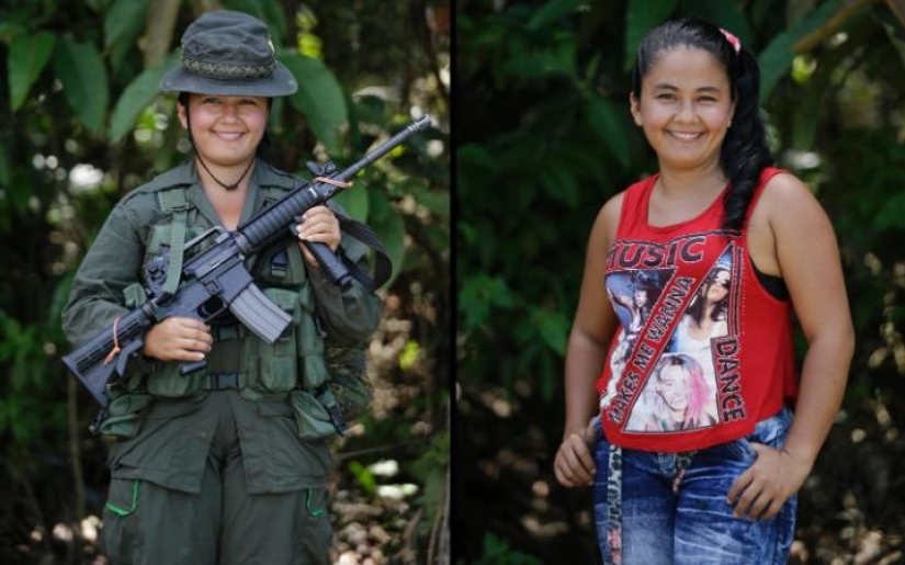 Cómo son las niñas que han estado sirviendo desde la adolescencia en el grupo rebelde de Colombia
