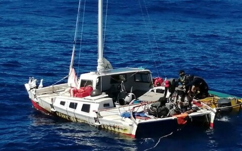 Cómo un australiano y su perro sobrevivieron dos meses en mar abierto Cómo un australiano y su perro sobrevivieron dos meses en mar abierto