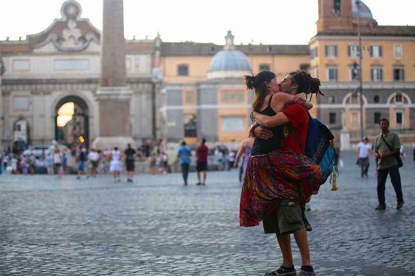 Cómo un fotógrafo demostró que el amor gobierna el mundo