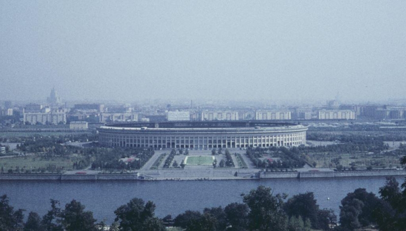 Color photos of summer Moscow in 1961 Color photos of summer Moscow in 1961