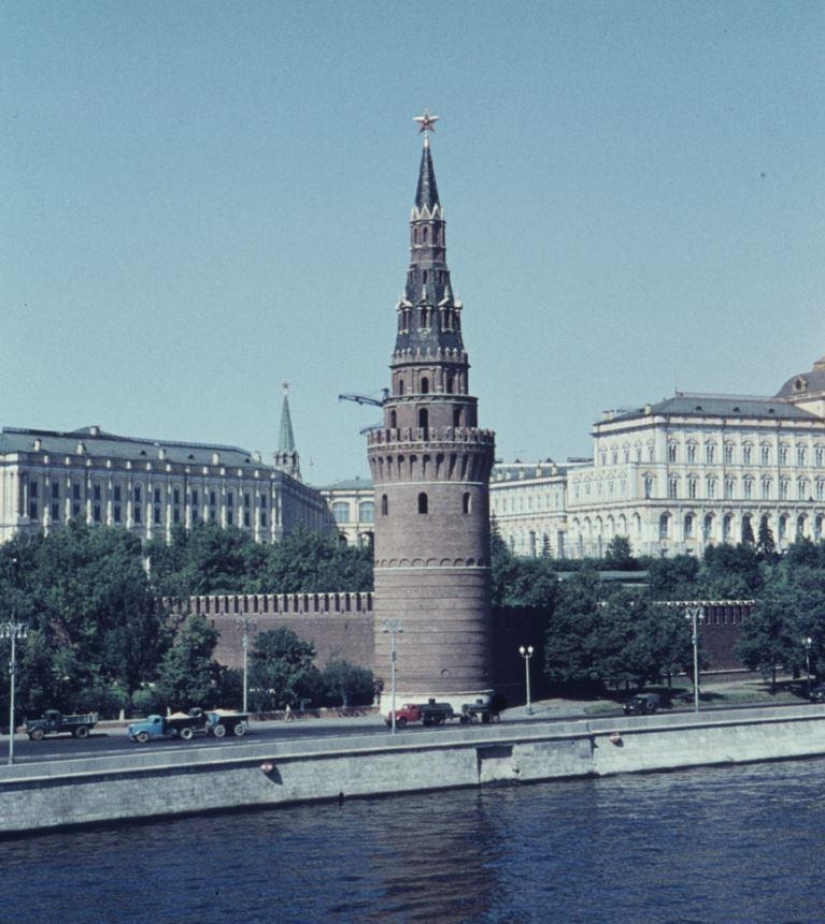 Color photos of summer Moscow in 1961 Color photos of summer Moscow in 1961