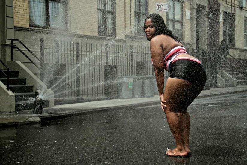 Colorful people of Brooklyn