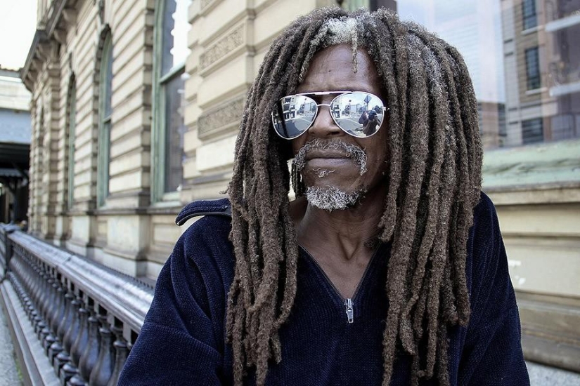 Colorful people of Brooklyn