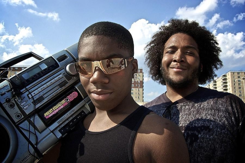 Colorful people of Brooklyn