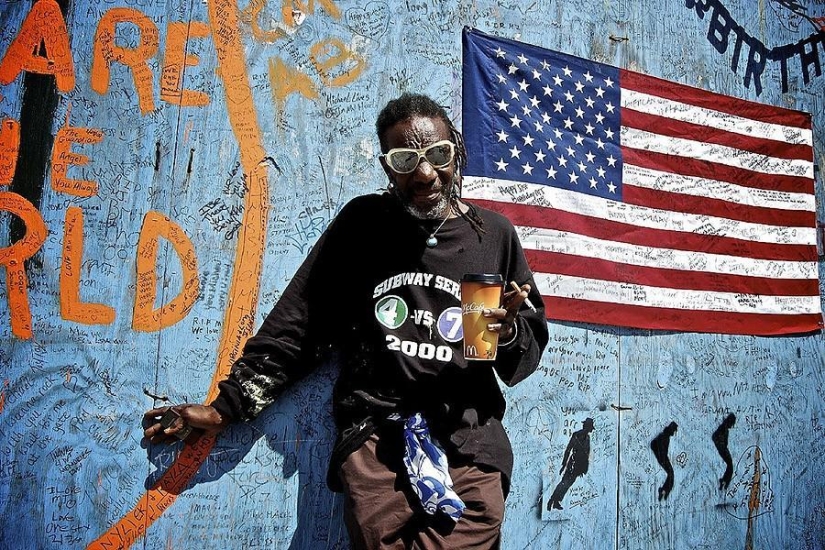 Colorful people of Brooklyn