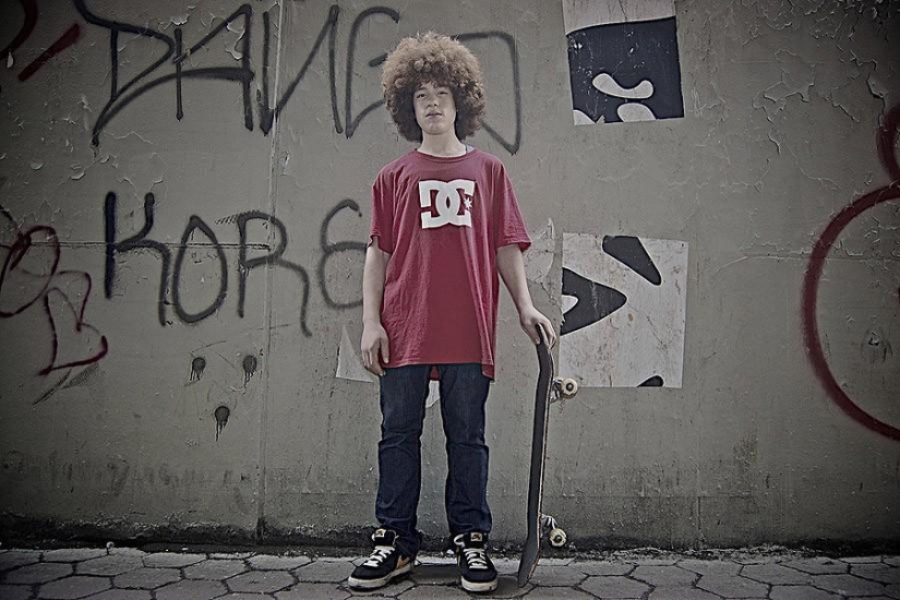 Colorful people of Brooklyn