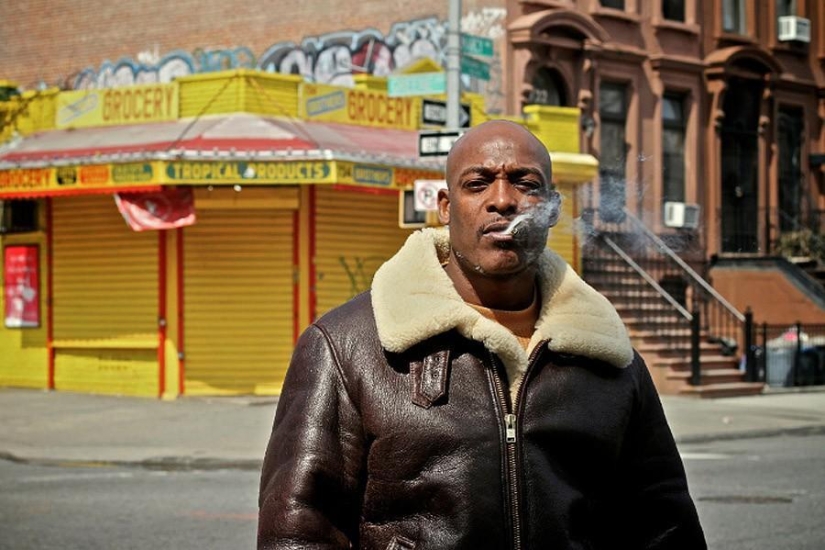 Colorful people of Brooklyn