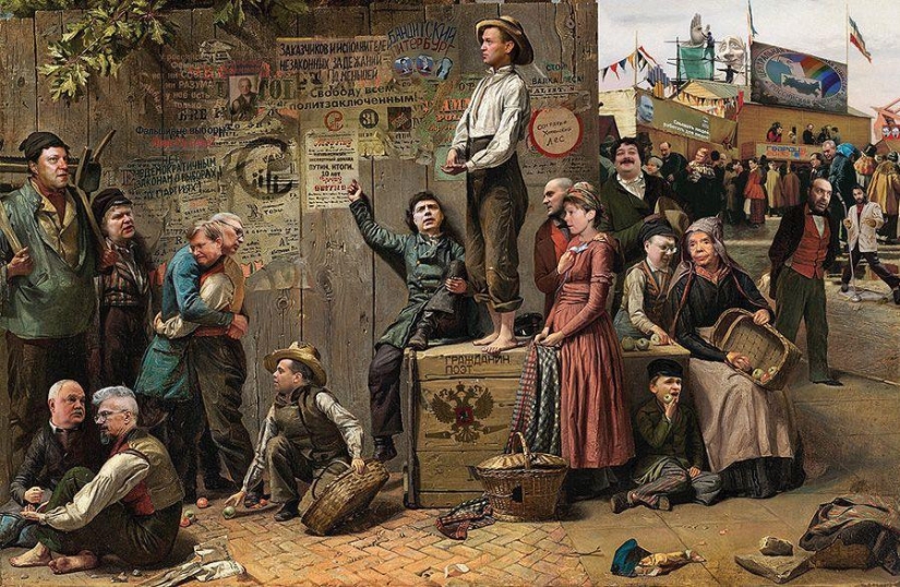 Coloridos "Carteles políticos" de Andrey Budaev Coloridos "Carteles políticos" de Andrey Budaev