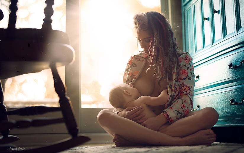 Come out &amp; feed: Yvette Ivens por amamantar en público