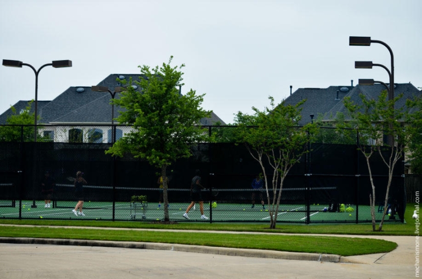 Como son las zonas residenciales en USA