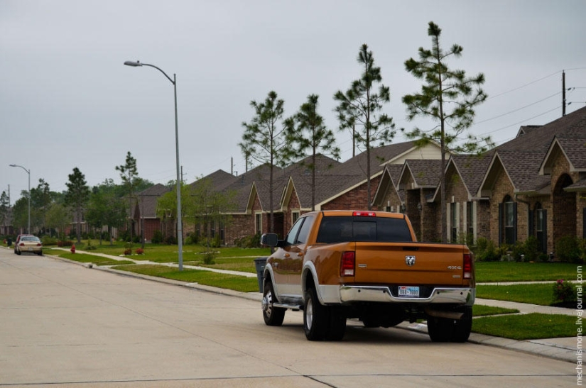 Como son las zonas residenciales en USA