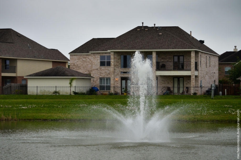 Como son las zonas residenciales en USA