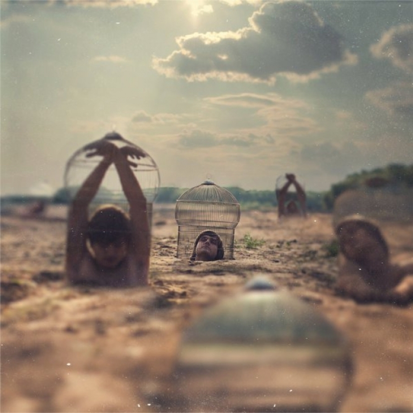 Como un pájaro en una jaula: un fotógrafo ruso dispara a personas vulnerables y retraídas Como un pájaro en una jaula: un fotógrafo ruso dispara a personas vulnerables y retraídas