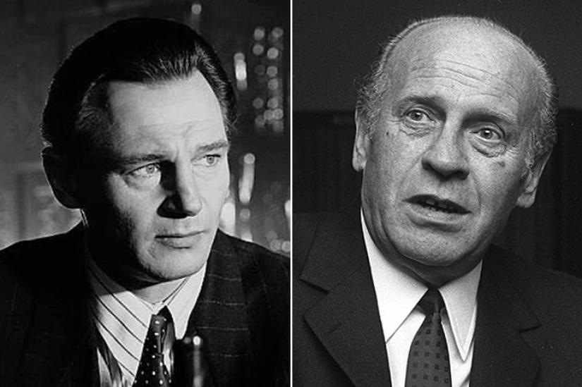 Comparación de fotos: 15 actores y las personas reales que interpretaron Comparación de fotos: 15 actores y las personas reales que interpretaron