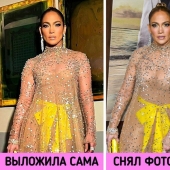 Comparamos 16 fotogramas publicados en las redes sociales por las propias estrellas y los tomados por fotógrafos. Y un poco aturdido por la diferencia