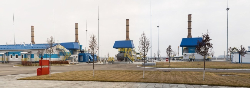 Compressor station "Kubanskaya" of the Southern Corridor gas pipeline system Compressor station "Kubanskaya" of the Southern Corridor gas pipeline system