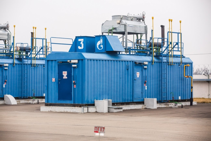 Compressor station "Kubanskaya" of the Southern Corridor gas pipeline system Compressor station "Kubanskaya" of the Southern Corridor gas pipeline system