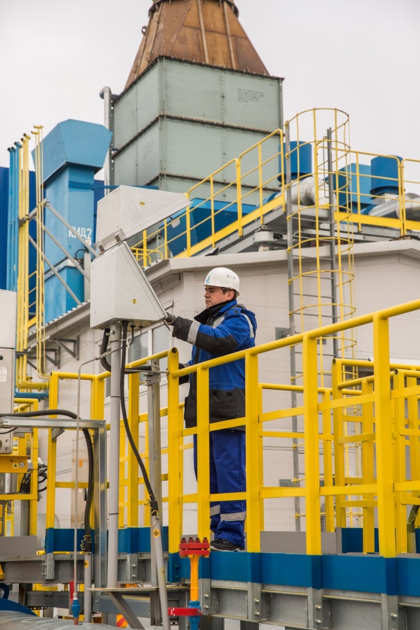 Compressor station "Kubanskaya" of the Southern Corridor gas pipeline system Compressor station "Kubanskaya" of the Southern Corridor gas pipeline system