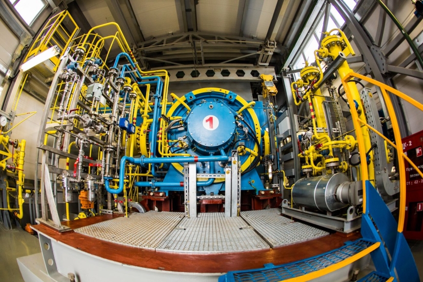 Compressor station "Kubanskaya" of the Southern Corridor gas pipeline system Compressor station "Kubanskaya" of the Southern Corridor gas pipeline system