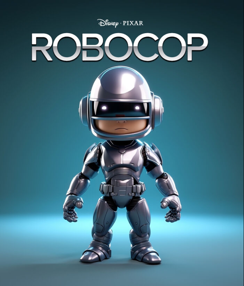 Con la ayuda de Photoshop y la IA, reinventé películas famosas al estilo Pixar de Disney