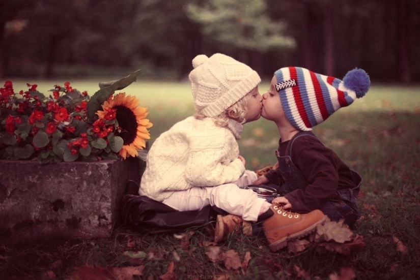 Conmovedores retratos de niños