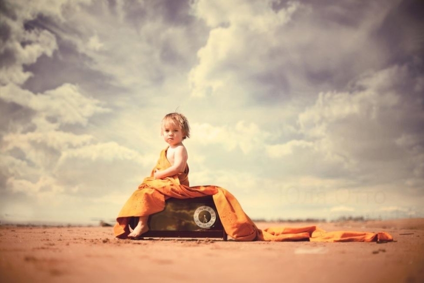 Conmovedores retratos de niños