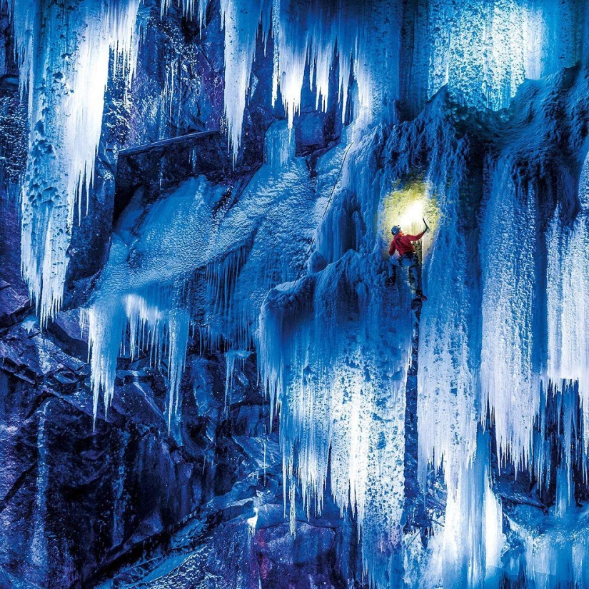 Conquista de cascadas en Noruega