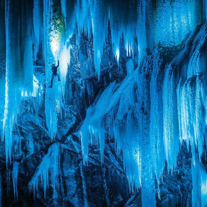 Conquista de cascadas en Noruega