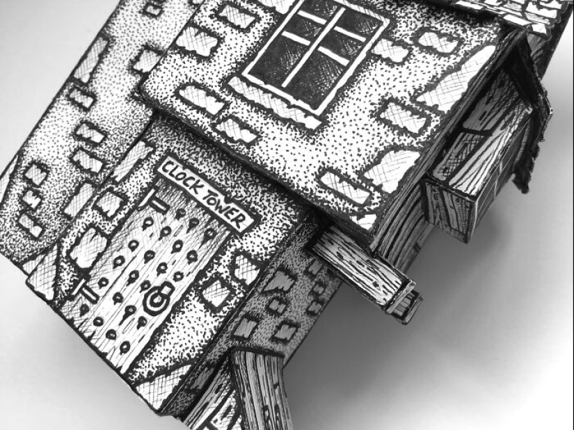 Construí mi casa con papel