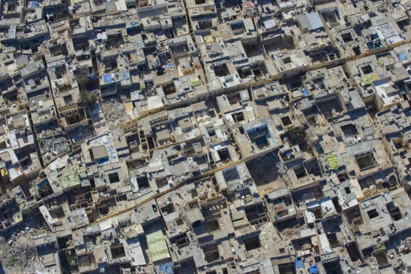 Costa libia desde el aire Costa libia desde el aire