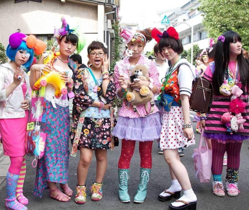 Crazy Japanese Harajuku Fashion