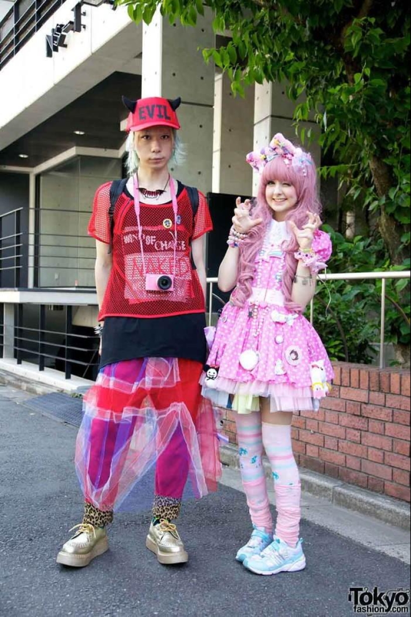 Crazy Japanese Harajuku Fashion