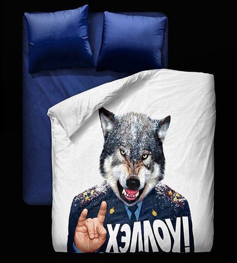Creative bedding from Denis Simachev