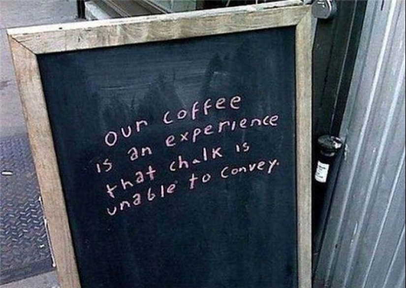 Creative pavement signs Creative pavement signs