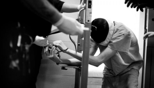 Creepy photos of the mentally ill in an American prison