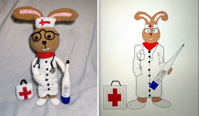 Creo juguetes para niños a partir de sus dibujos únicos