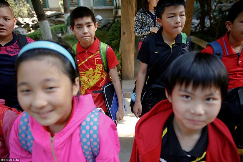 Cruel everyday life of incubators of future Olympic champions in China