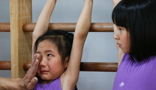 Cruel everyday life of incubators of future Olympic champions in China