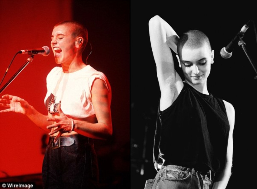 Crying Sinead O'Connor recorded a video message about the fight against depression Crying Sinead O'Connor recorded a video message about the fight against depression