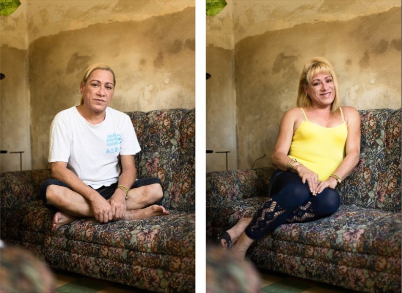 Cuban transsexuals — before and after sex change Cuban transsexuals — before and after sex change